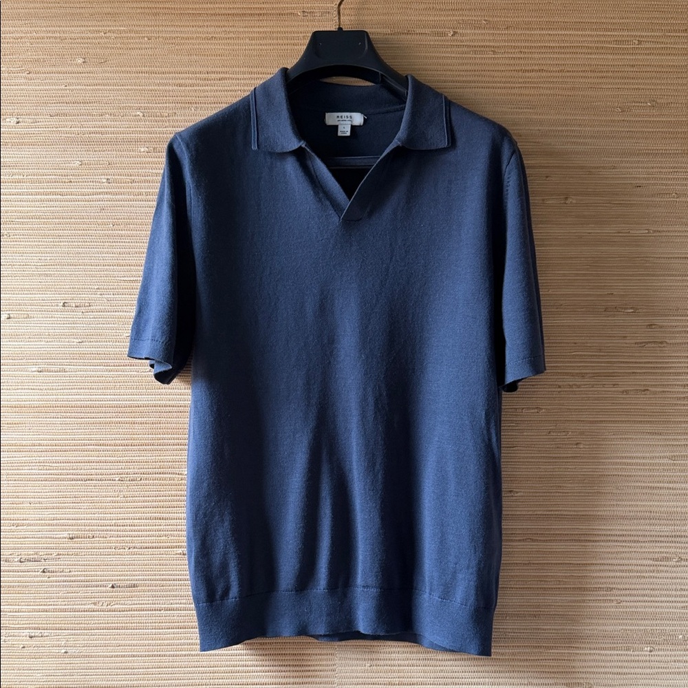 Reiss Dark Blue Polo Shirt